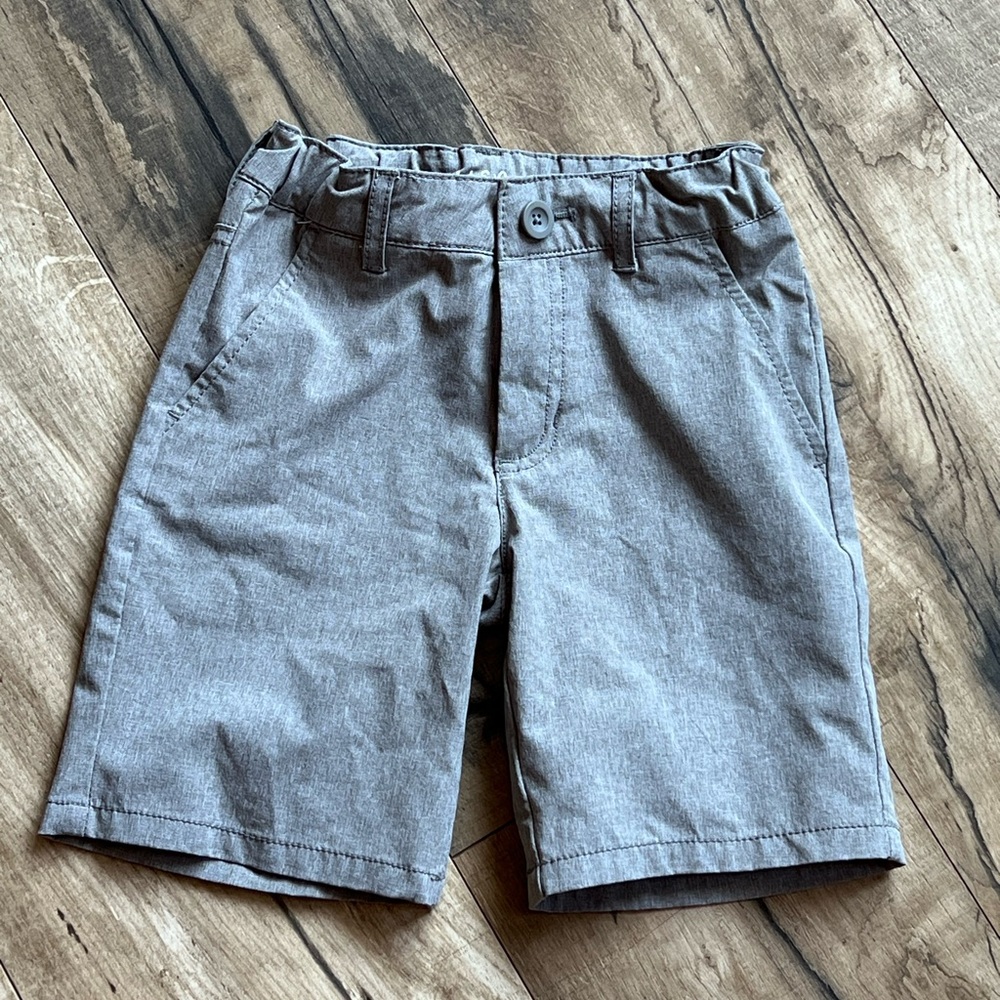 Boys grey dress shorts - can & jack